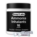Ammonia Inhalant Ampules – Crushable Smelling Salts – 10 Count